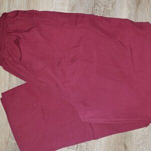 Women's size Medium elastic scrub pants with two front pockets